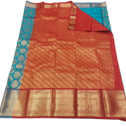 Art Silk Saree with Unstitched blouse 
