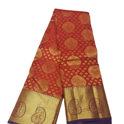 Samudrika Pattu Original Slik - Red